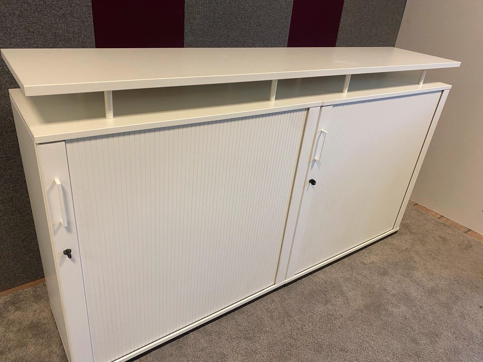 Aktenschrank Sideboard Theke Ordnerschrank K+N Schrank weiß - Bild 3