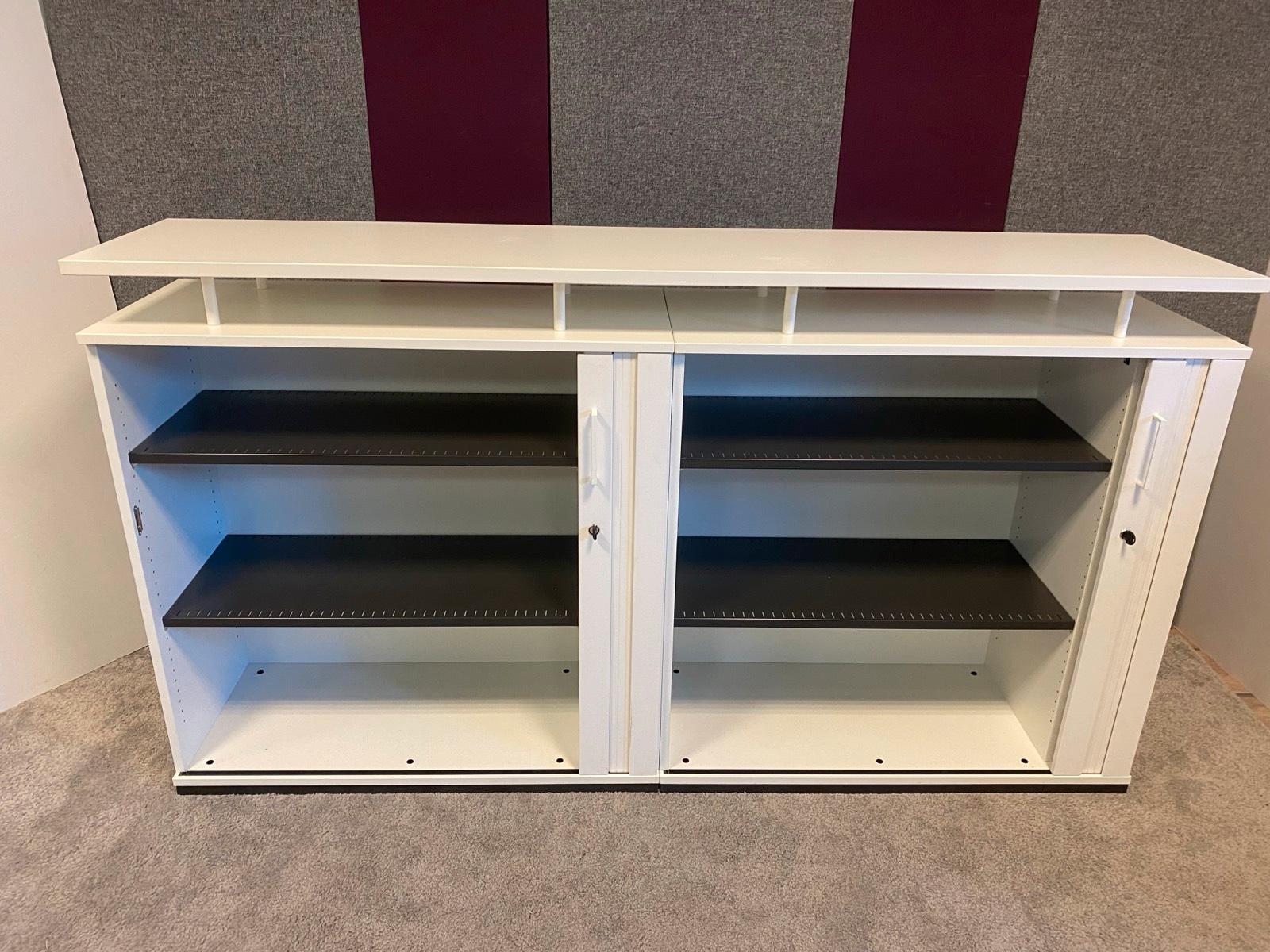 Aktenschrank Sideboard Theke Ordnerschrank K+N Schrank weiß - Bild 5