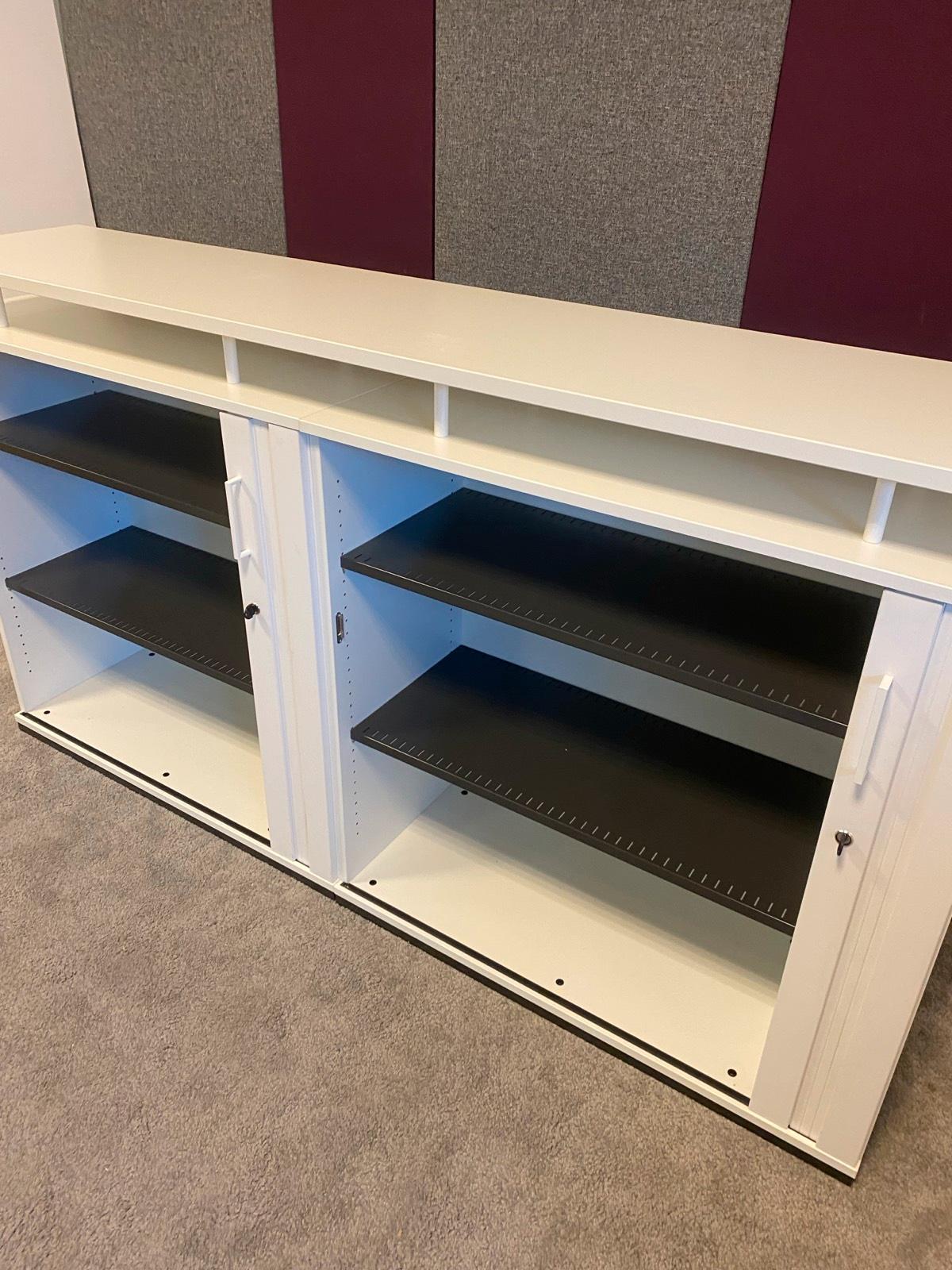Aktenschrank Sideboard Theke Ordnerschrank K+N Schrank weiß - Bild 6