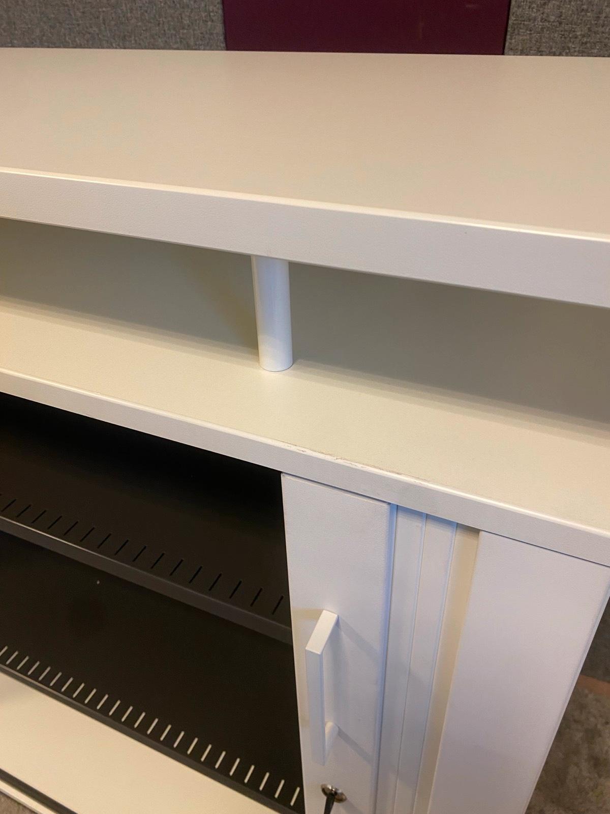 Aktenschrank Sideboard Theke Ordnerschrank K+N Schrank weiß - Bild 7