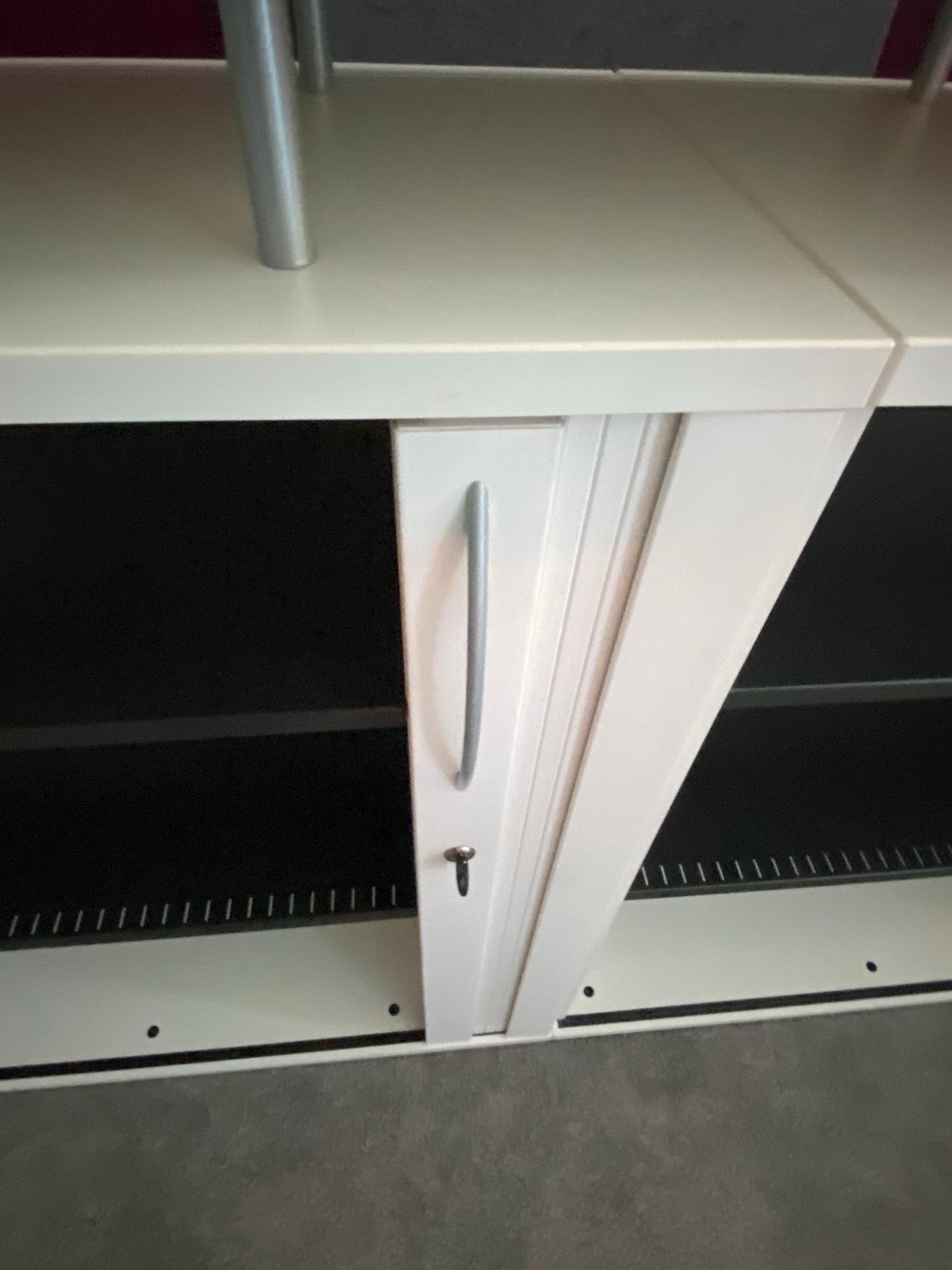 Aktenschrank Sideboard Theke Ordnerschrank K+N Schrank weiß - Bild 7
