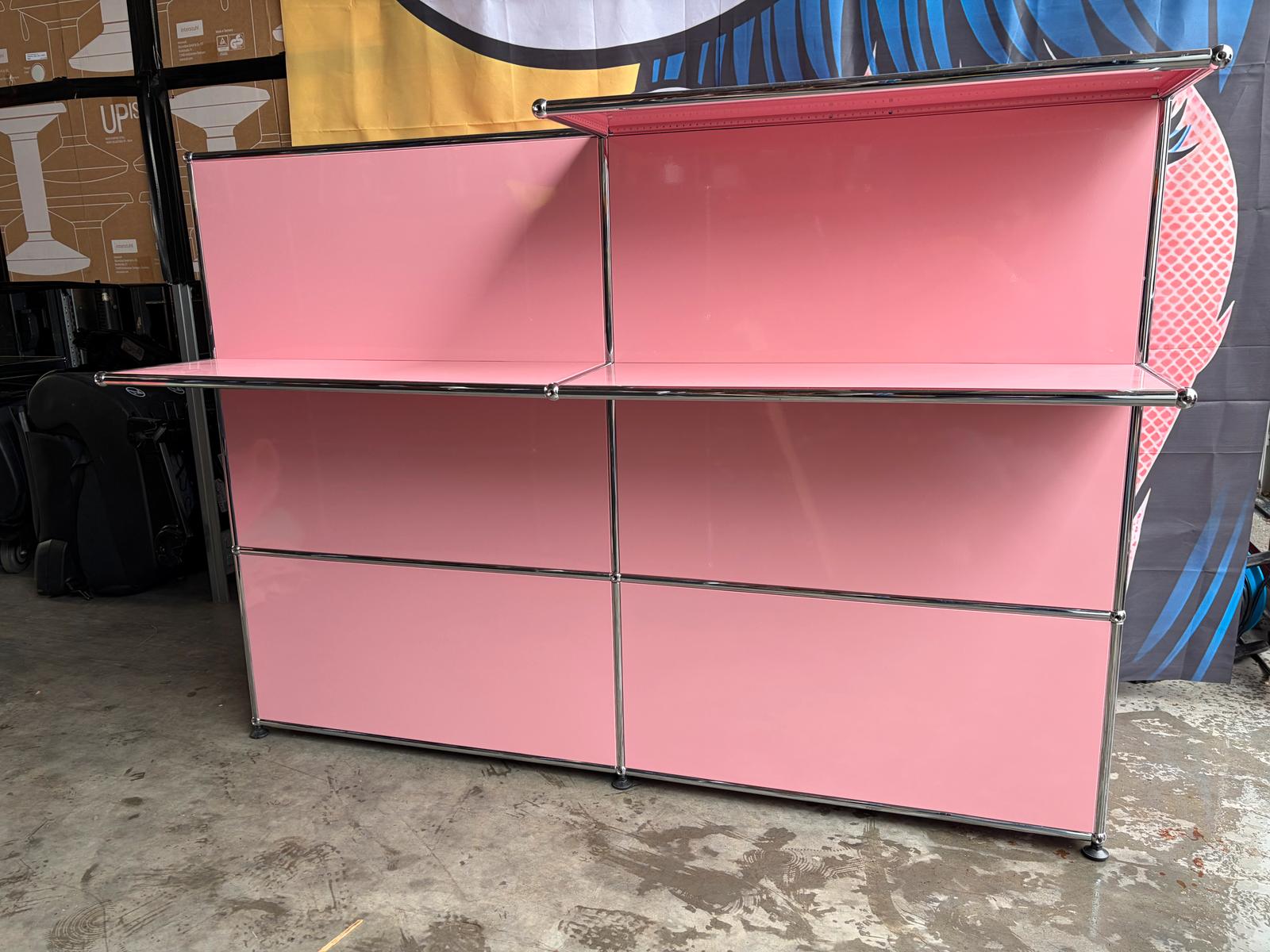 USM Haller Theke Empfang Tresen Arbeitsplatz Rosa Pink - Bild 3