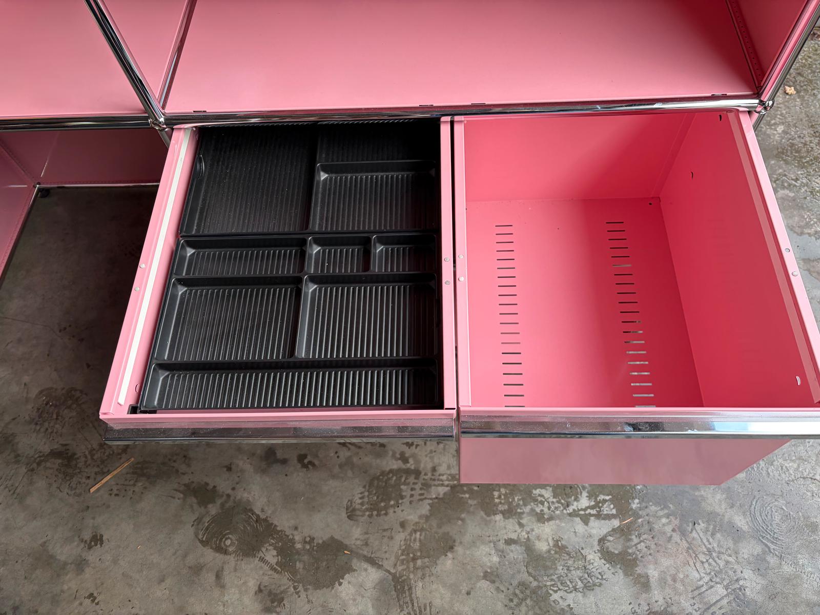 USM Haller Theke Empfang Tresen Arbeitsplatz Rosa Pink - Bild 9