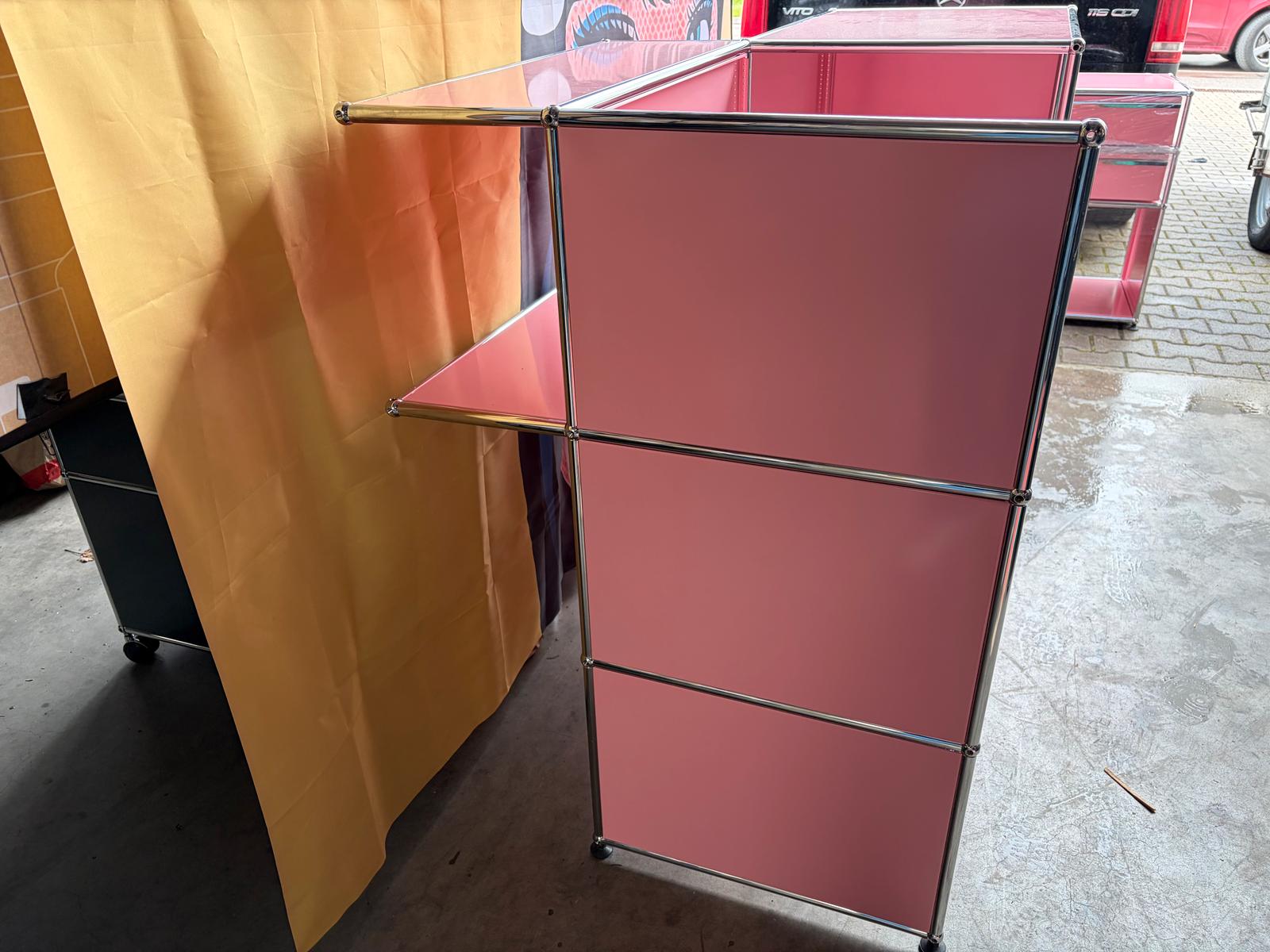 USM Haller Theke Empfang Tresen Arbeitsplatz Rosa Pink - Bild 11