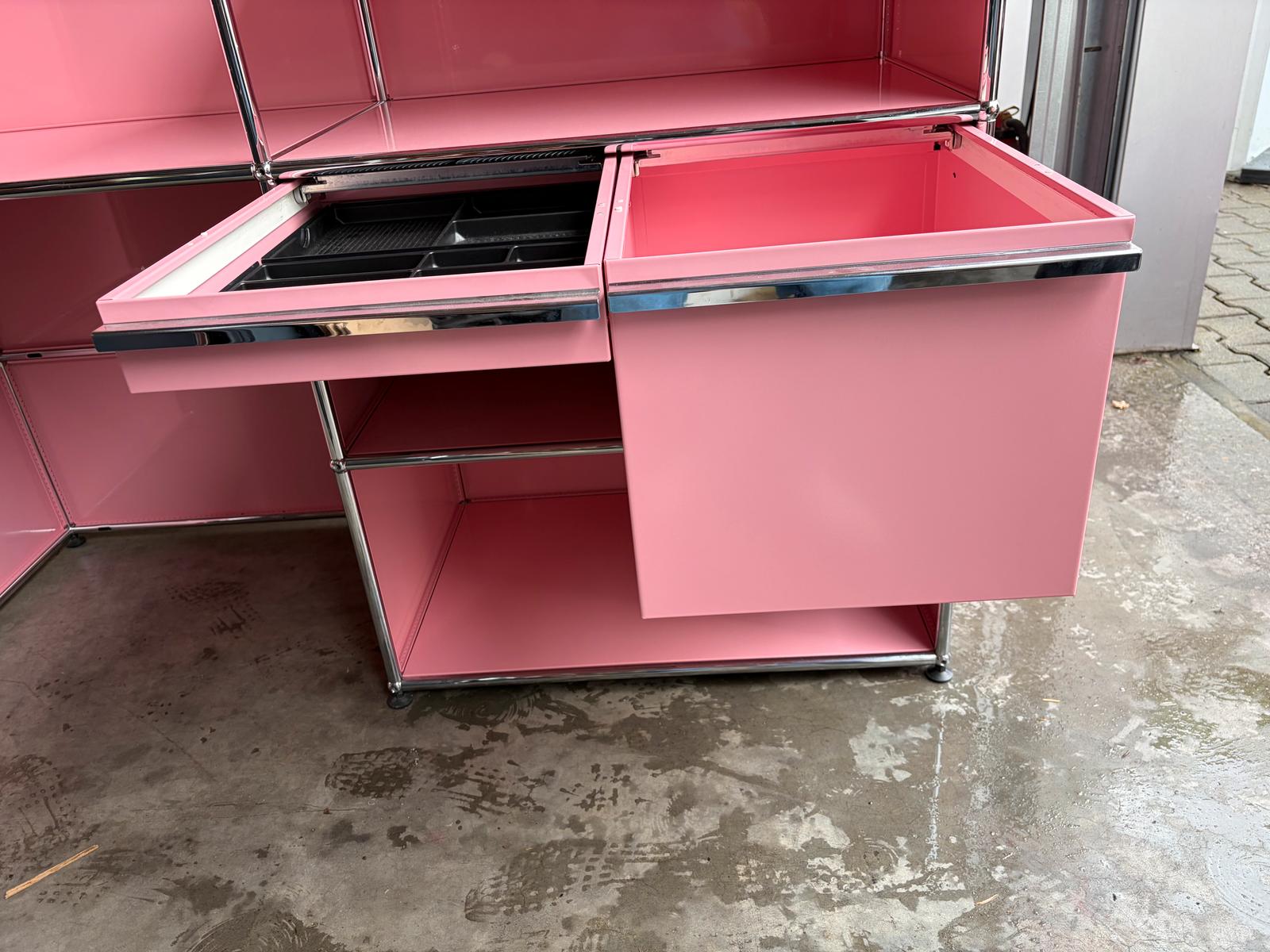 USM Haller Theke Empfang Tresen Arbeitsplatz Rosa Pink - Bild 12