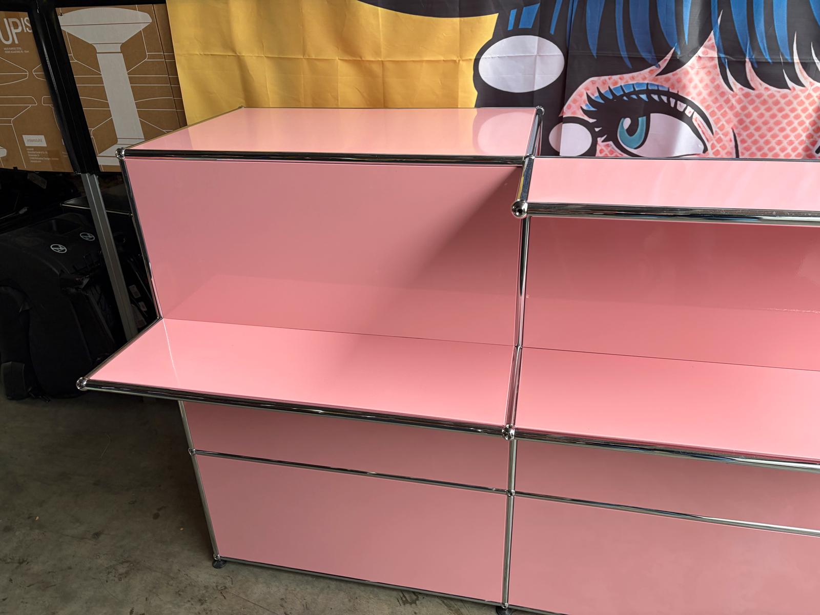USM Haller Theke Empfang Tresen Arbeitsplatz Rosa Pink - Bild 14