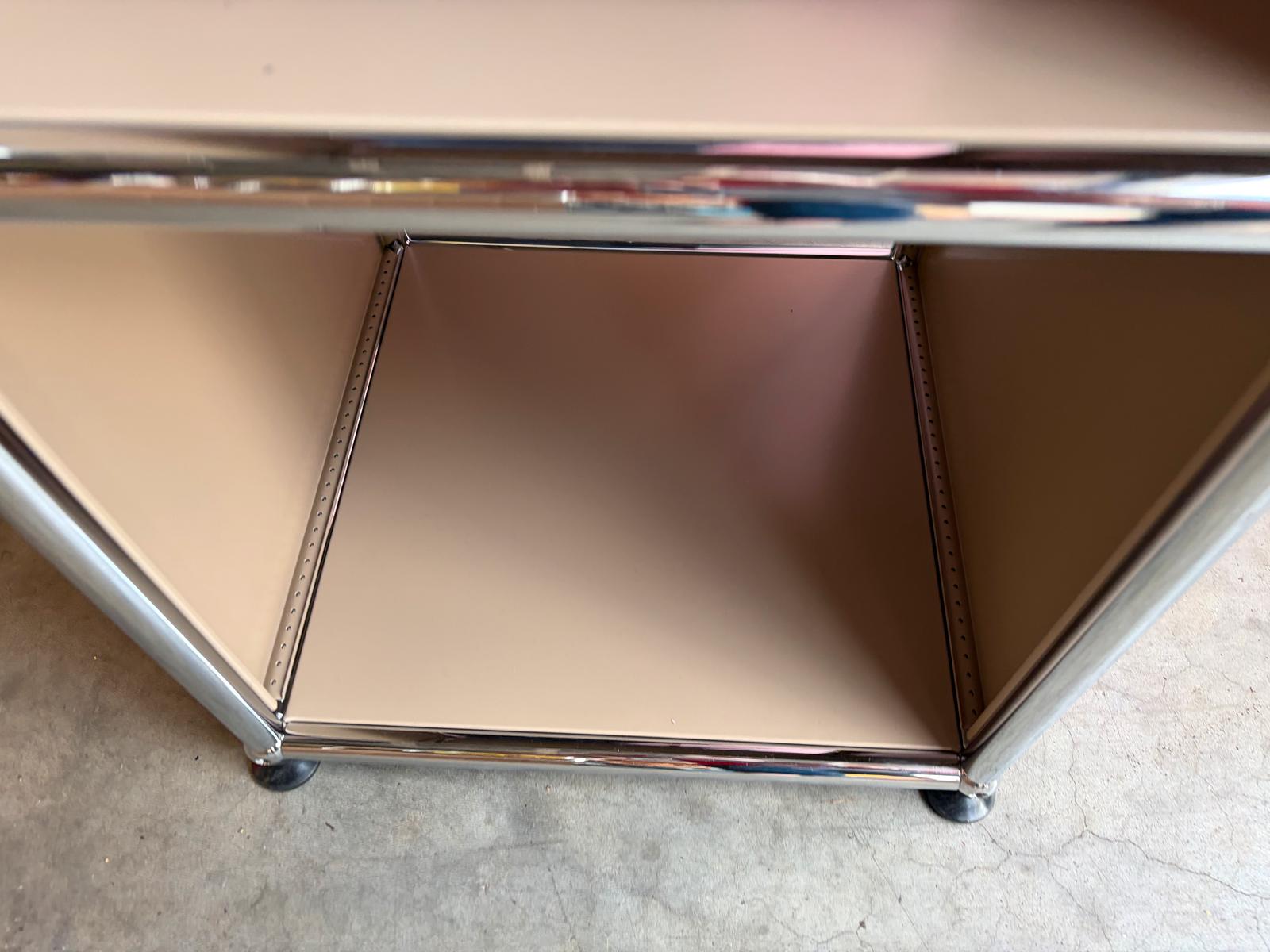 USM Haller Regal Beistelltisch 2 Fächer Beige - Bild 5